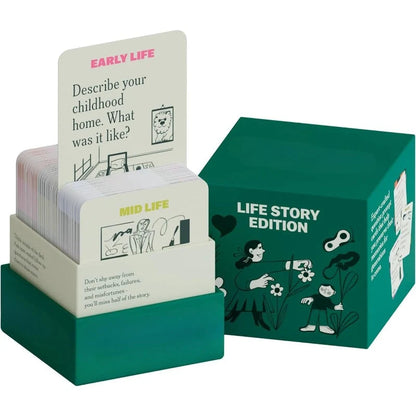 Family Conversation Card Game 150 Questions All-Ages Storytelling