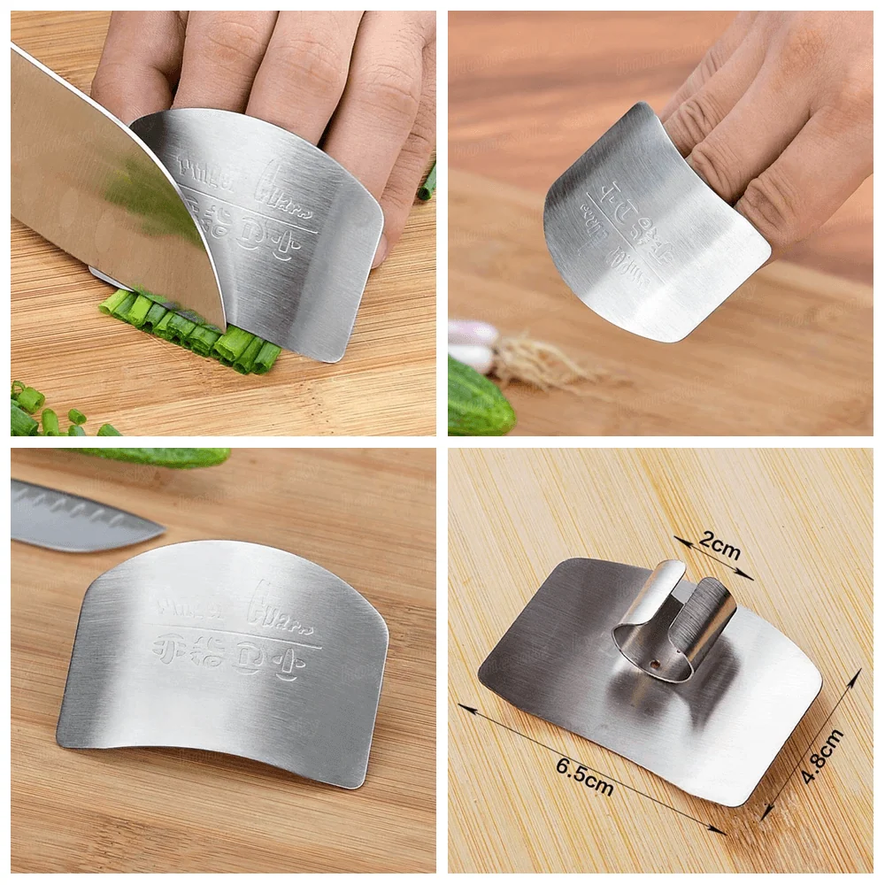 Finger Guard Stainless Steel Non-Slip Grip