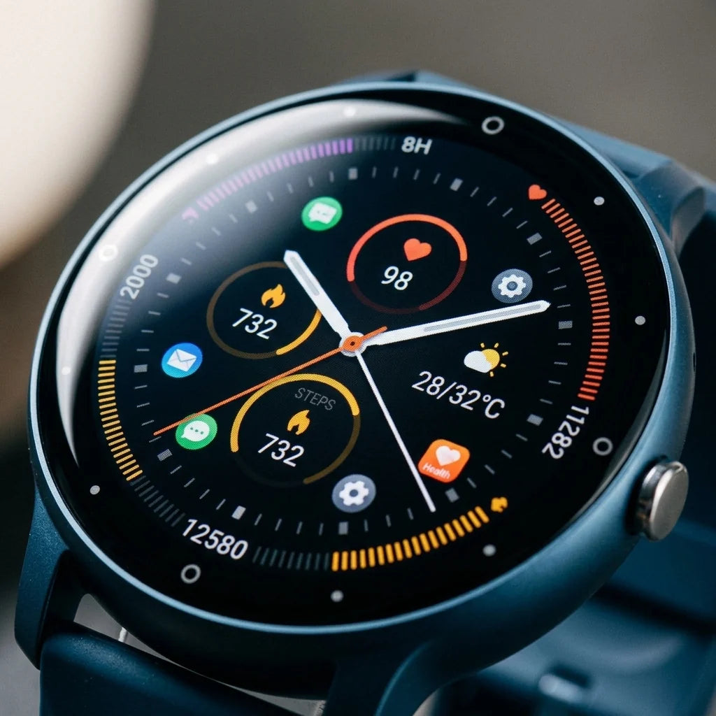Fitness Smartwatch 1.39 Inch HD Touchscreen Bluetooth Calling