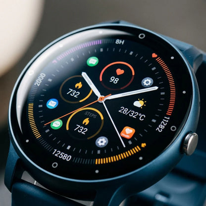 Fitness Smartwatch 1.39 Inch HD Touchscreen Bluetooth Calling