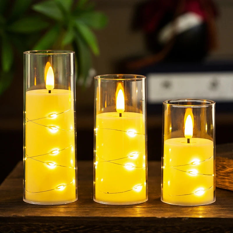 Flameless Candle Realistic Flicker Child & Pet Safe