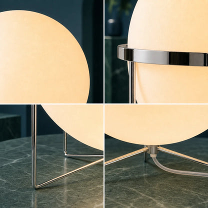 Floor Lamp Built-In Long Life LED Frosted Globe