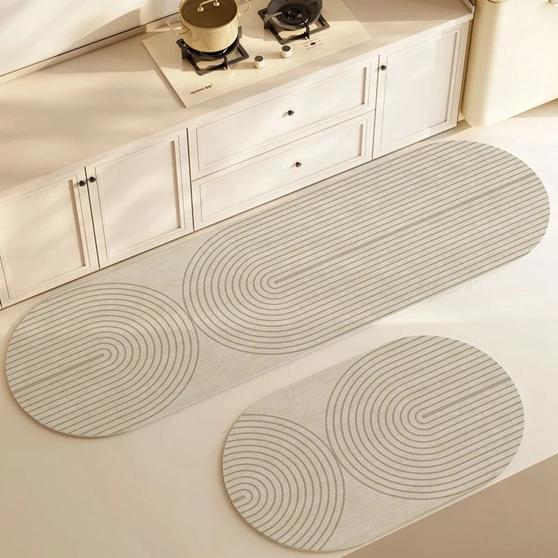Floor Mat Diatomite Quick-Drying Non-Slip Backing