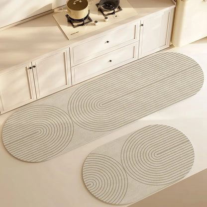 Floor Mat Diatomite Quick-Drying Non-Slip Backing