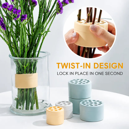 Flower Stem Holders Spiral Set of 2 Waterproof