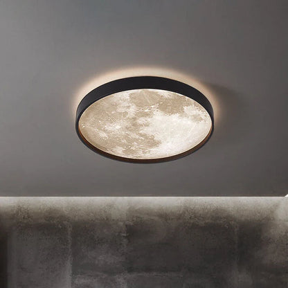 Flush Mount Ceiling Light LED Frosted Acrylic Remote Dimmable
