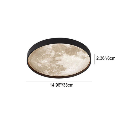 Flush Mount Ceiling Light LED Frosted Acrylic Remote Dimmable