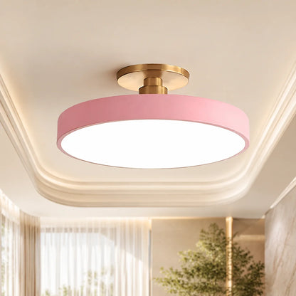Flush Mount Ceiling Light LED Glare-Free Acrylic Diffuser