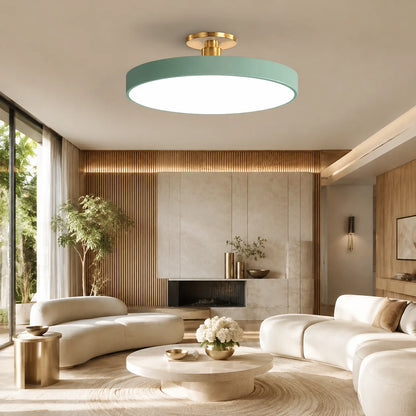 Flush Mount Ceiling Light LED Glare-Free Acrylic Diffuser