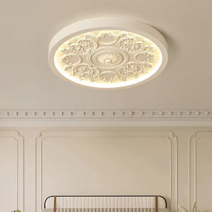 Flush Mount Ceiling Light Remote Dimmable & Color Tunable