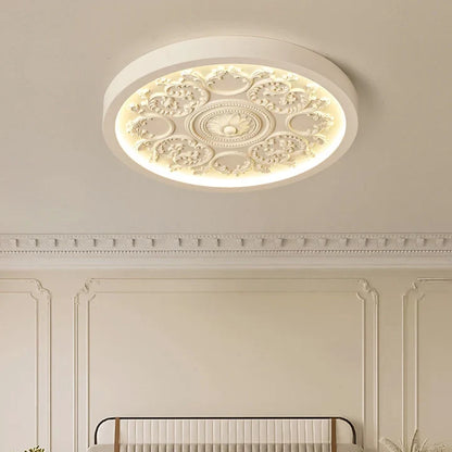 Flush Mount Ceiling Light Remote Dimmable & Color Tunable