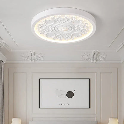 Flush Mount Ceiling Light Remote Dimmable & Color Tunable