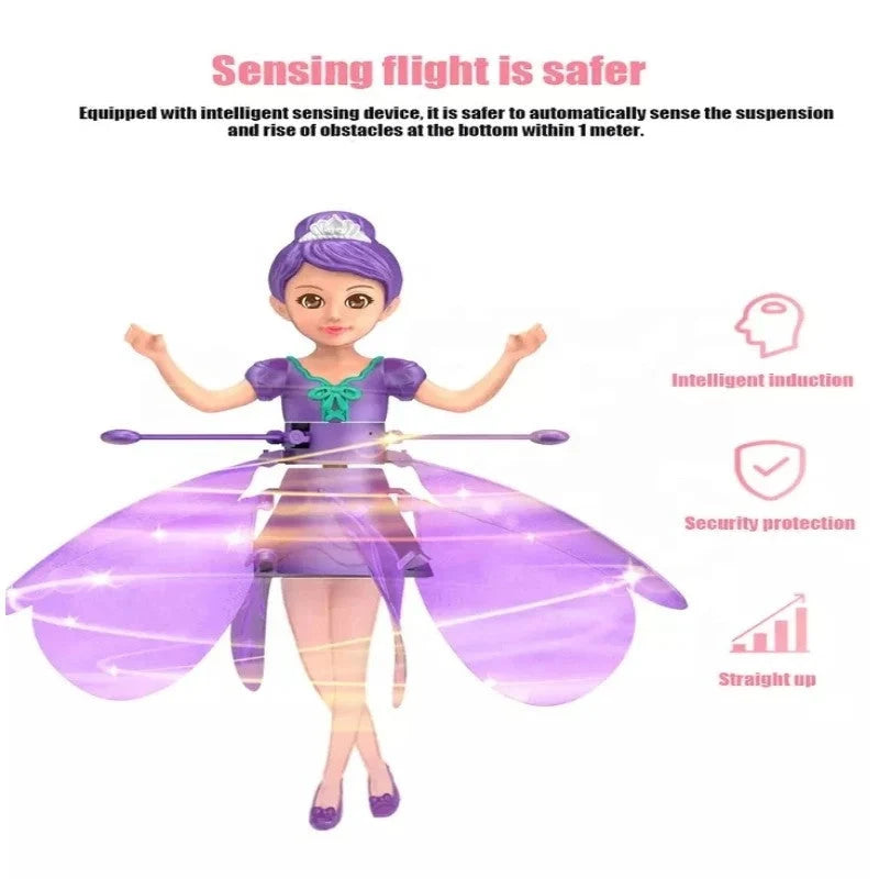 Flying Doll Gesture-Controlled LED Lights