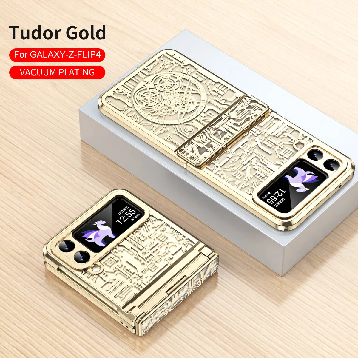 Foldable Phone Case Full Coverage Anti-Scratch Dustproof