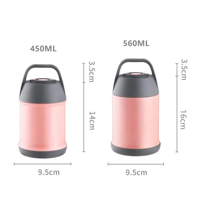 Food Jar Stainless Steel Double-Wall Vacuum Insulated