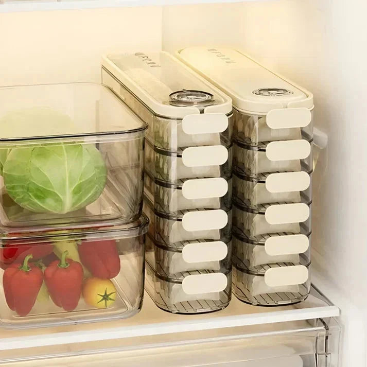 Food Storage Container Stackable Airtight Plastic