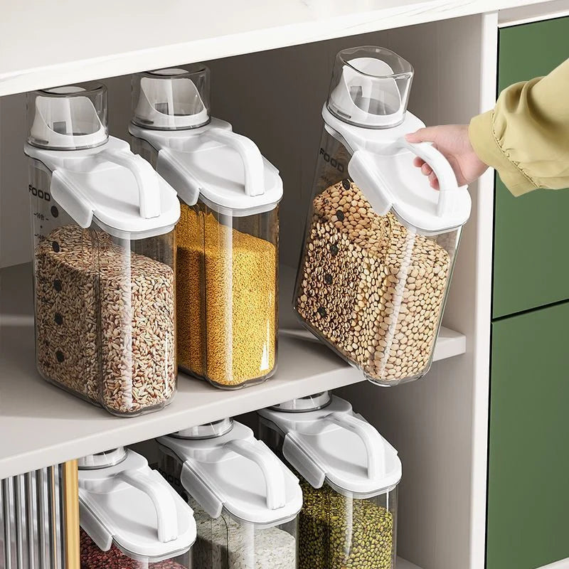 Food Storage Dispenser BPA-Free Pour Spout Measuring Cup