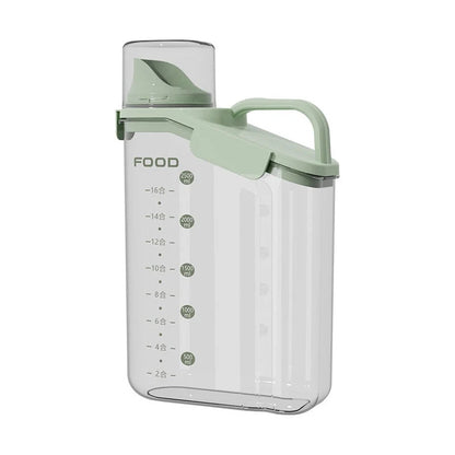 Food Storage Dispenser BPA-Free Pour Spout Measuring Cup