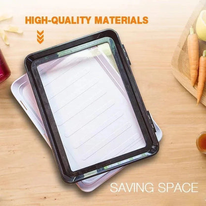 Food Storage Tray Leakproof Stackable BPA-Free
