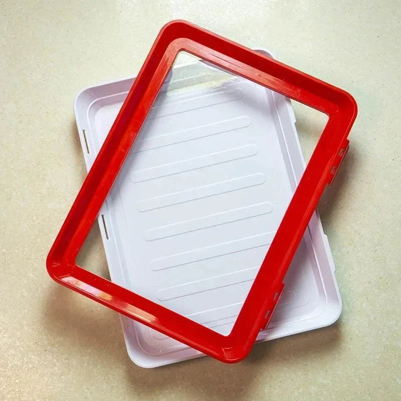 Food Storage Tray Leakproof Stackable BPA-Free