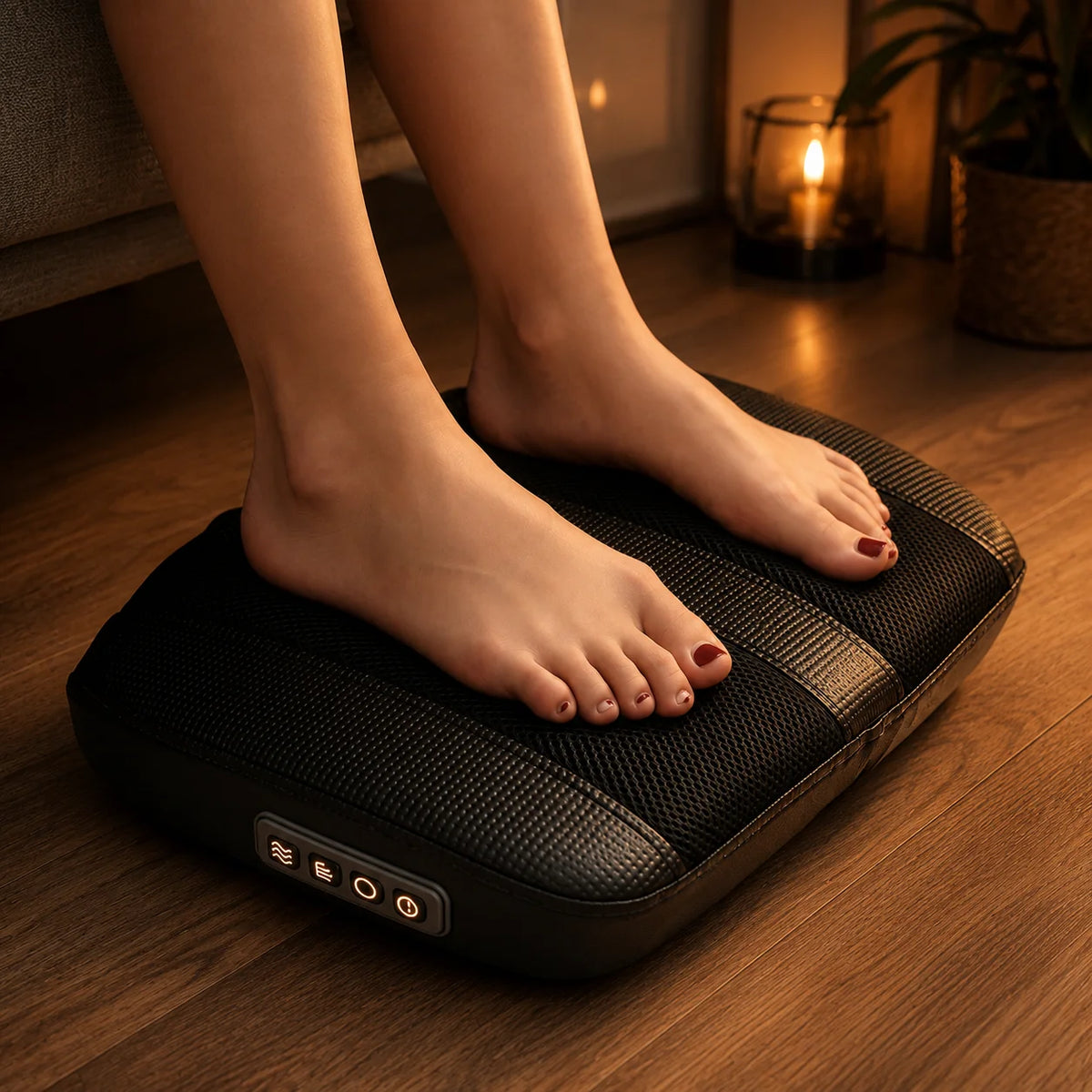 Foot Massager Shiatsu Kneading Heat & Vibration