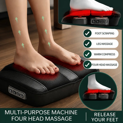 Foot Massager Shiatsu Kneading Heat & Vibration