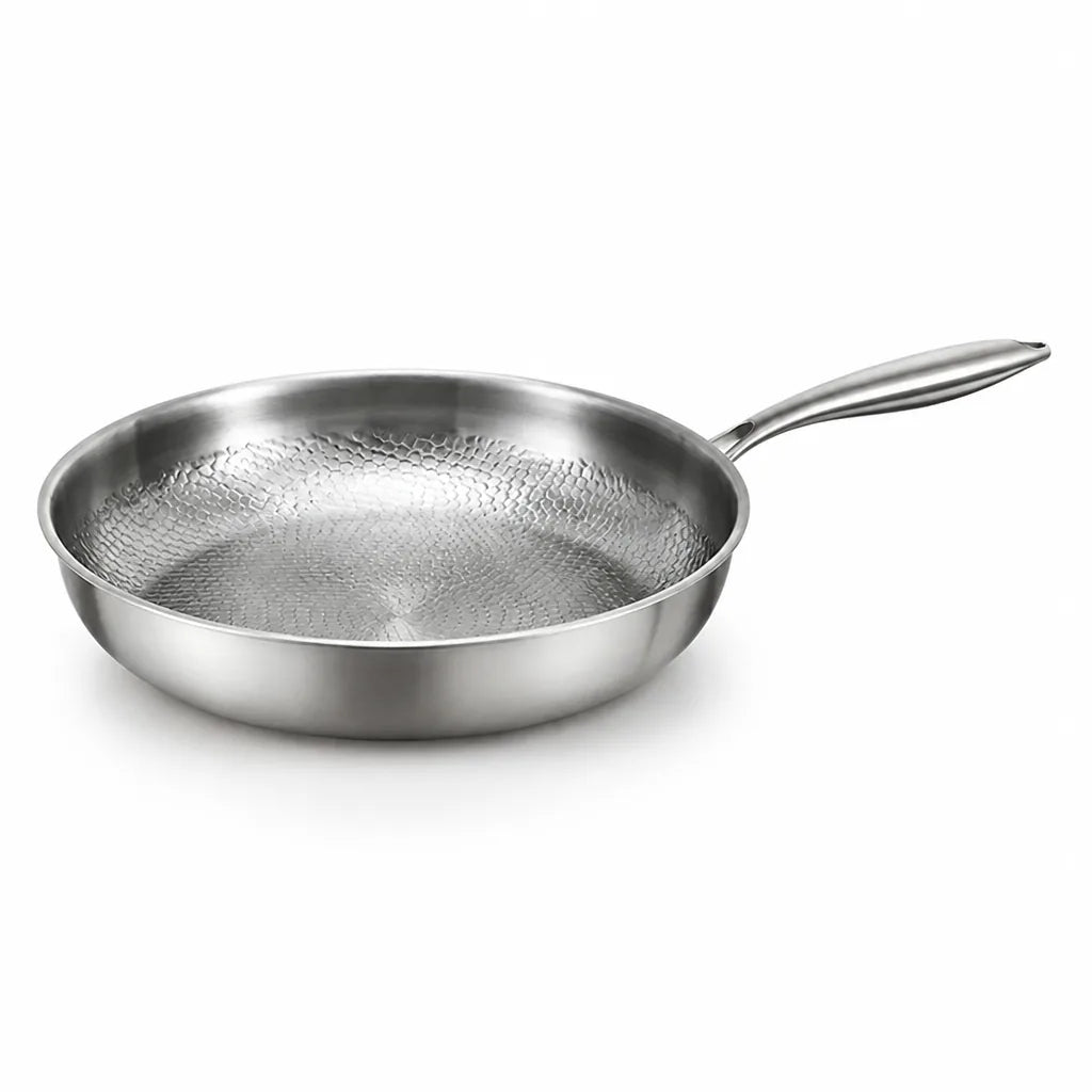 Forged Surface Titanium Frying Pan (Induction Compatible)