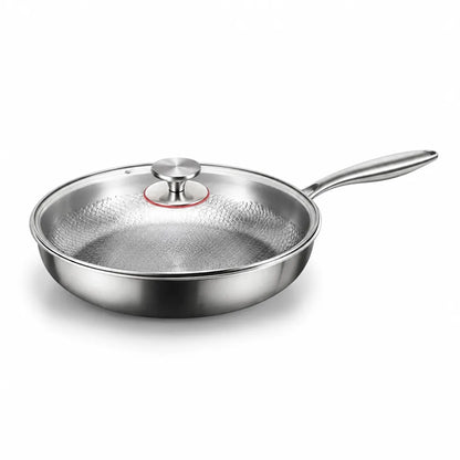 Forged Surface Titanium Frying Pan (Induction Compatible)