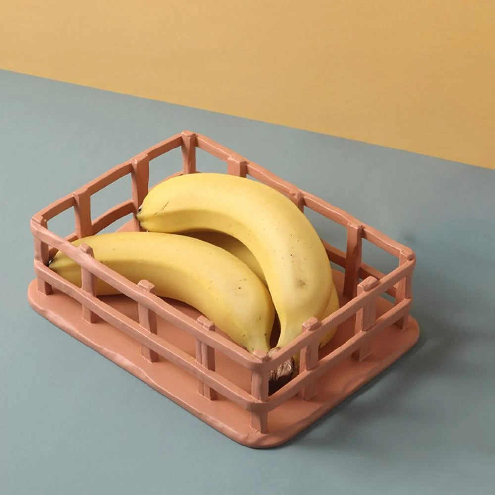 Fruit Tray Resin Hollow Airflow Design