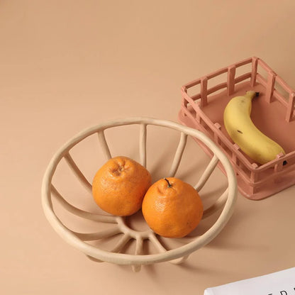 Fruit Tray Resin Hollow Airflow Design