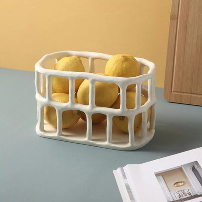 Fruit Tray Resin Hollow Airflow Design