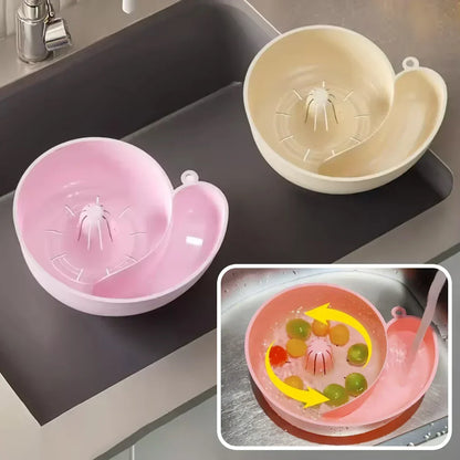 Fruit Washer & Juicer Self-Circulating Rinse Flow