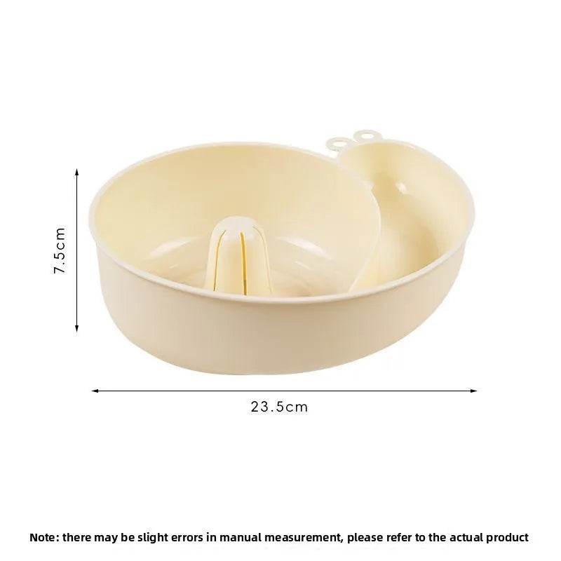 Fruit Washer & Juicer Self-Circulating Rinse Flow