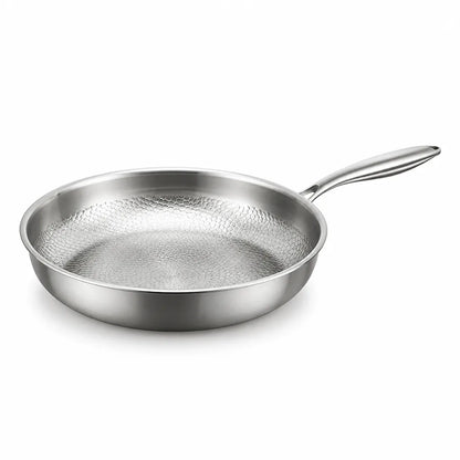 Frying Pan Hand-Hammered Titanium Natural Non-Stick Induction Compatible