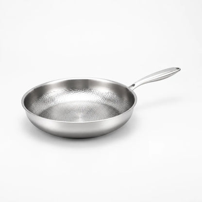 Frying Pan Hand-Hammered Titanium Natural Non-Stick Induction Compatible