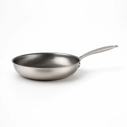 Frying Pan Hand-Hammered Titanium Natural Non-Stick Induction Compatible
