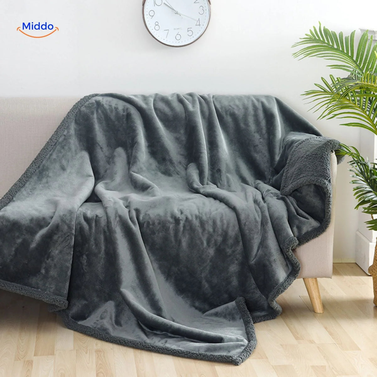 Furniture Protector Blanket Waterproof Soft Velour Top