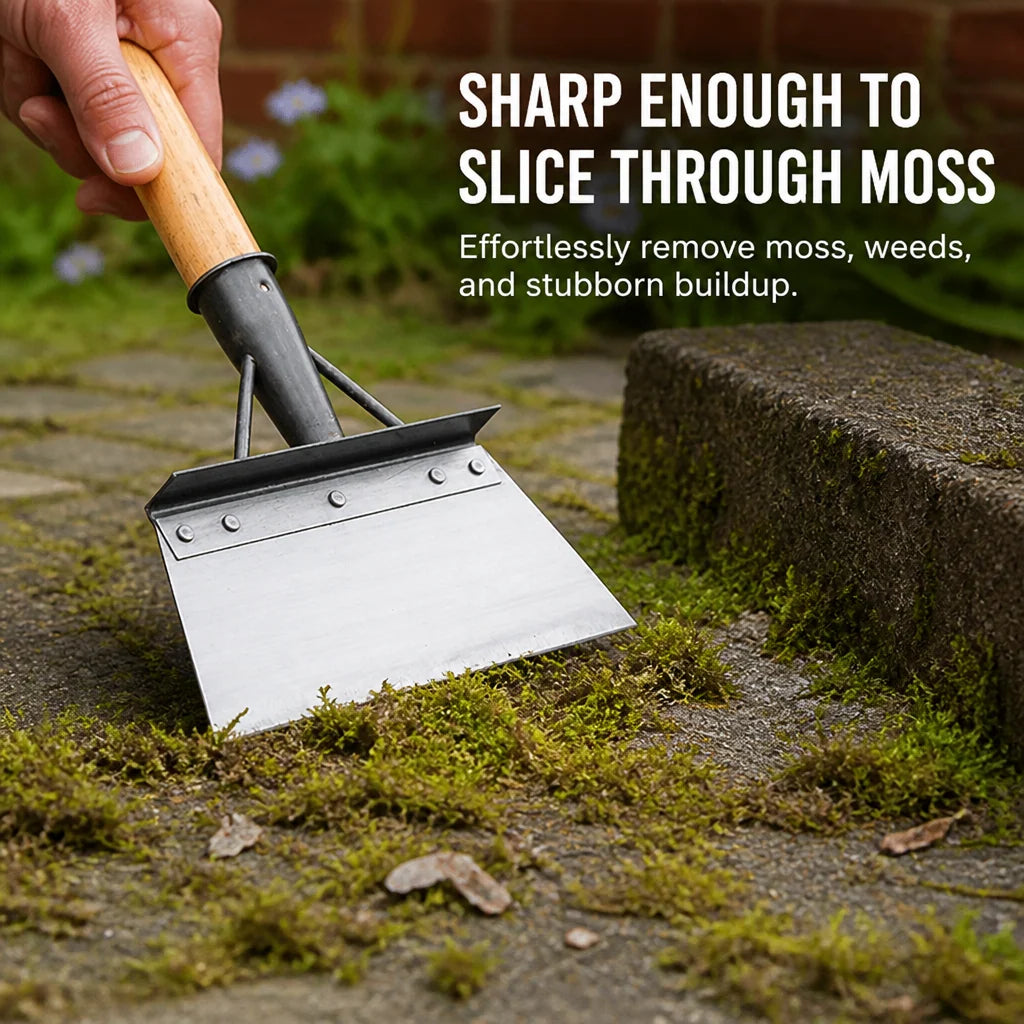 Garden Hoe Scraper Stainless Steel Multi-Purpose Blade