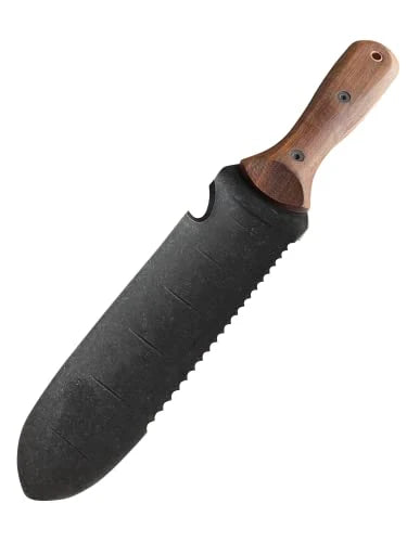 Garden Knife Full-Tang Stainless Steel Walnut Handle