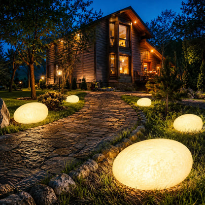 Garden Light Natural Stone 16-Color Solar & USB