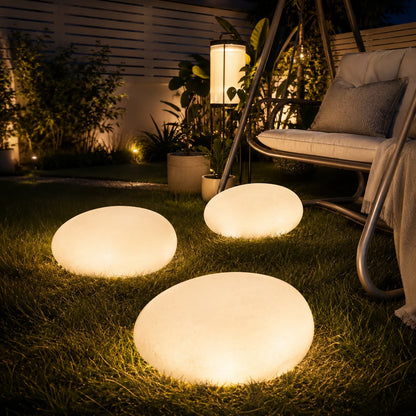 Garden Light Natural Stone 16-Color Solar & USB