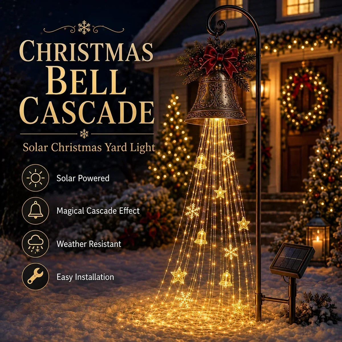 Garden Light Stake Animated Flowing LED Effect