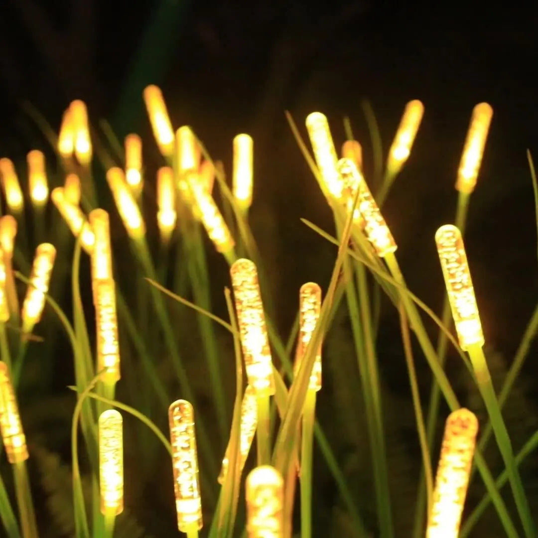 Garden Lights Solar-Powered LED Reed Design Waterproof