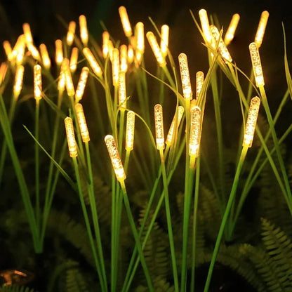 Garden Lights Solar-Powered LED Reed Design Waterproof