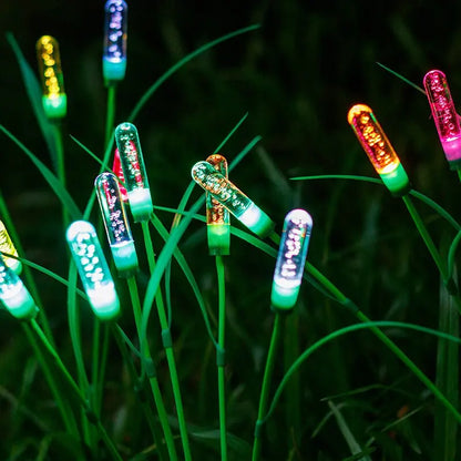 Garden Lights Solar-Powered LED Reed Design Waterproof
