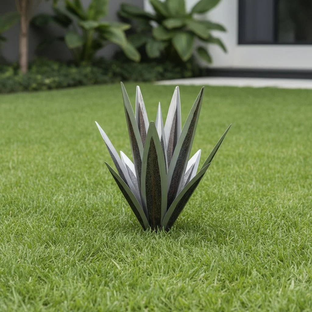 Garden Sculpture 3D Metal Weather-Resistant