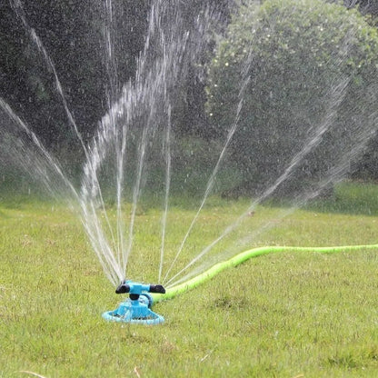 Garden Sprinkler Automatic 360-Degree Rotation Compact Design