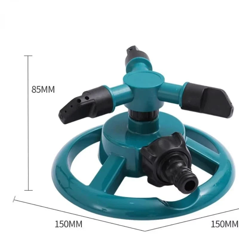 Garden Sprinkler Automatic 360-Degree Rotation Compact Design