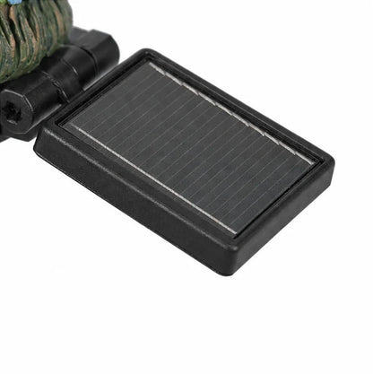 Garden Stake Light Solar Powered Hand-Painted Resin Automatic Glow