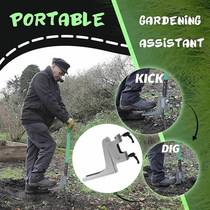 Garden Tool Attachment Foot Pedal Upright Digging